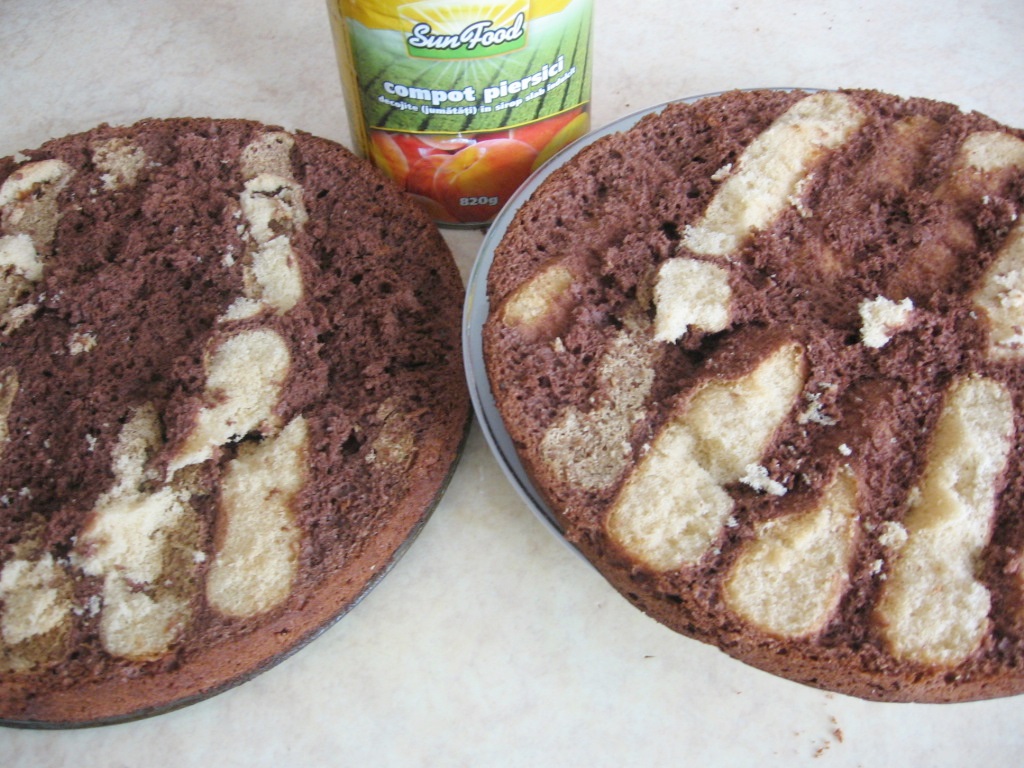 Tort cu fructe din compot - reteta cu nr. 600