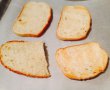 Bruschete cu ciuperci si mozzarella la cuptor-2