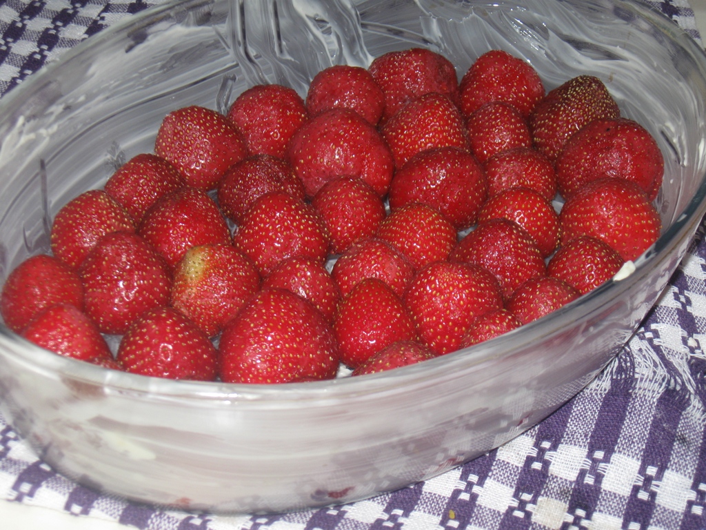 Clafoutis cu capsune