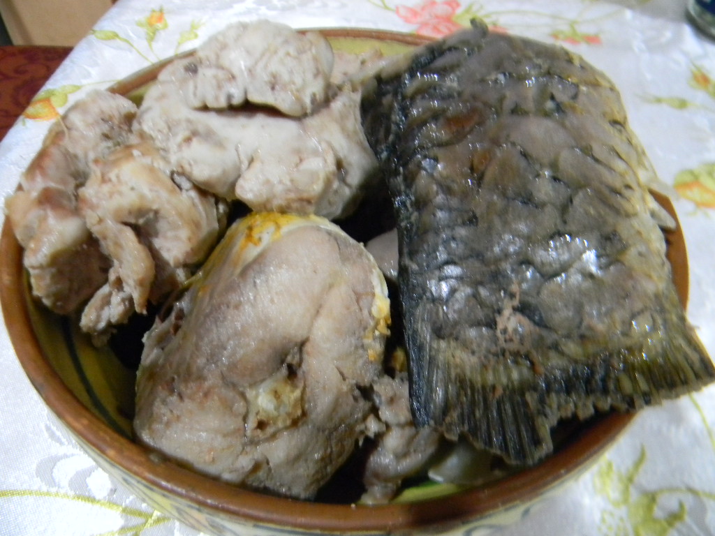 Supa de crap cu ciuperci si smantana