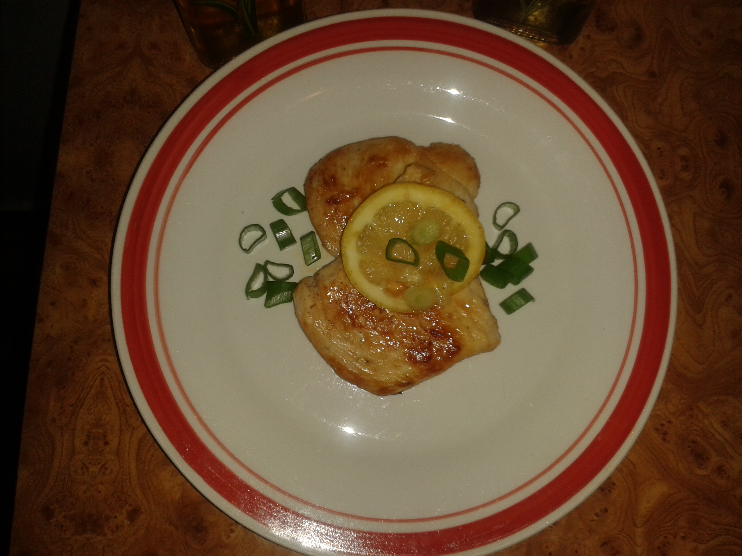 Piept de pui cu lamaie