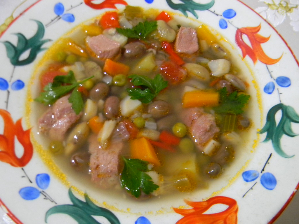 Ciorba taraneasca de porc II