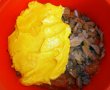 Salata de vinete cu ardei copti si ciuperci-8