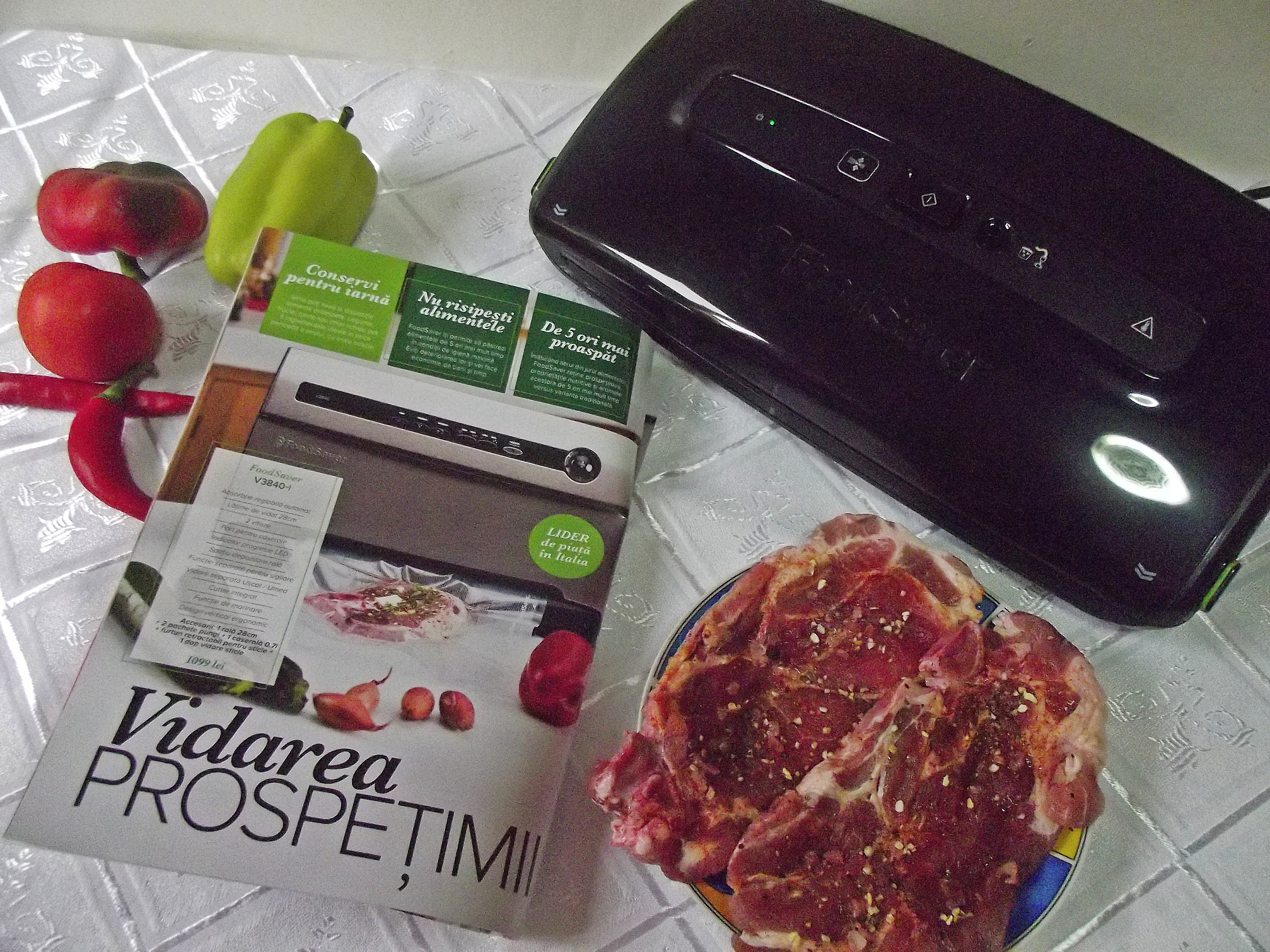 Cum putem să pregatim carnea pentru gătit cu ajutorul aparatului de vidat Food Saver