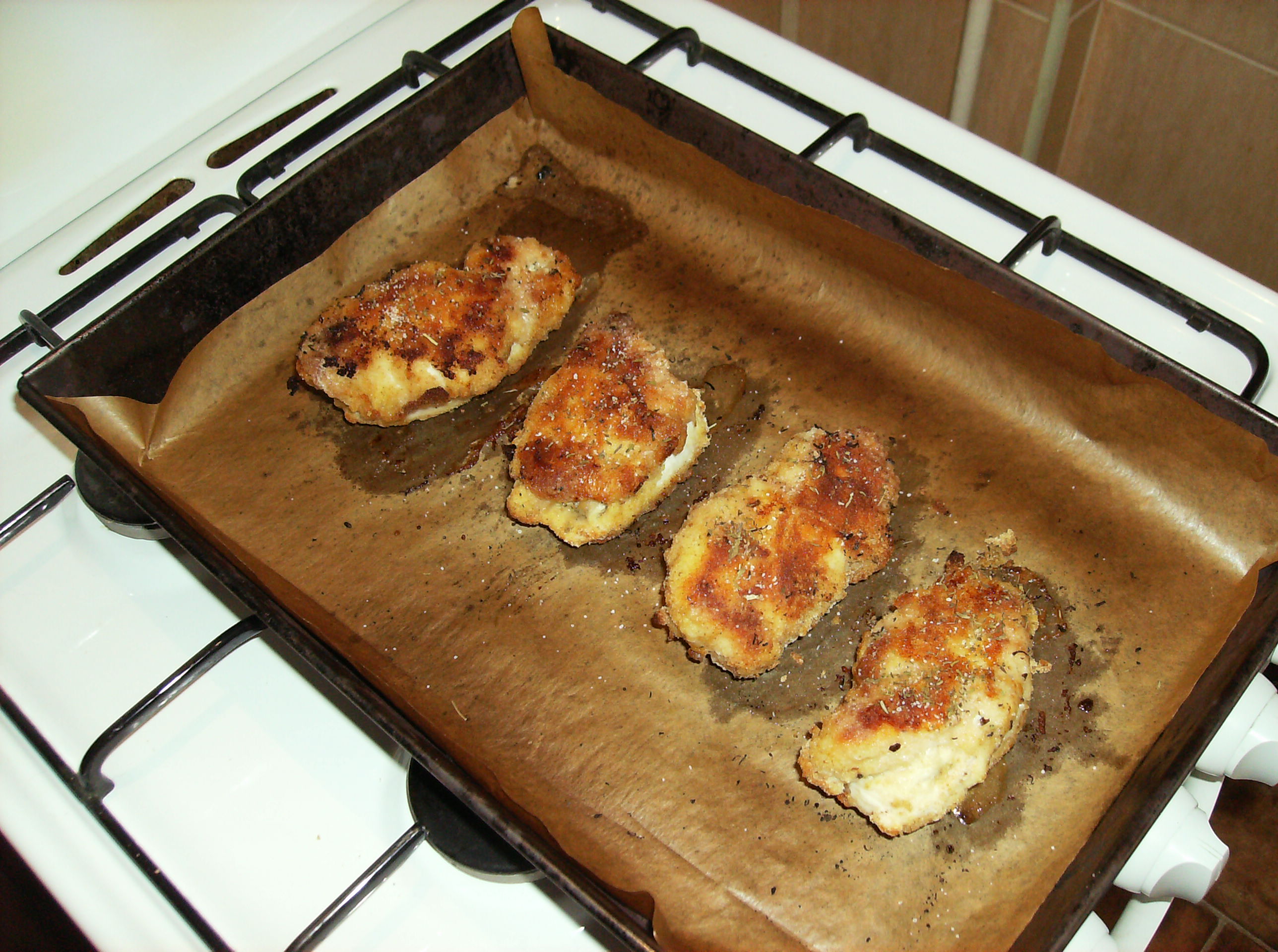 Rulou din piept de pui