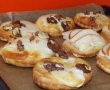 Tartine cu branza, nuci si pere-5