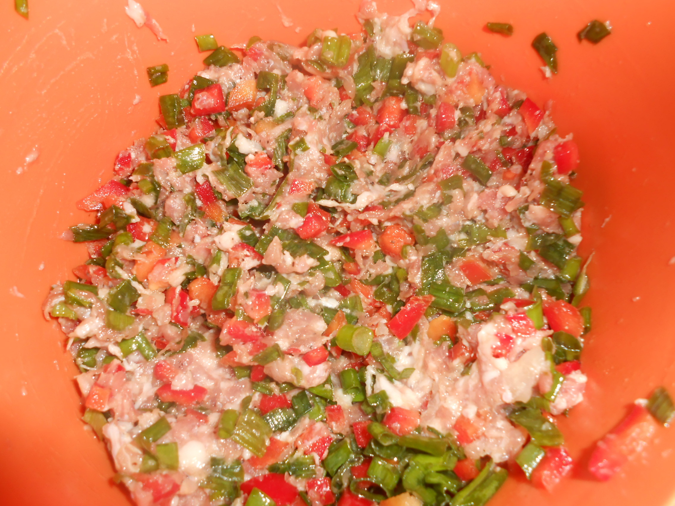 Trandafiri din aluat cu carne