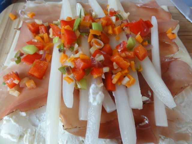 Sparanghel in foi de Lasagne