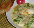 Supa de salata verde cu oua si iaurt-0