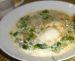 Supa de salata verde cu oua si iaurt-6