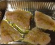 Pangasius cu ciuperci si smantana la cuptor-0