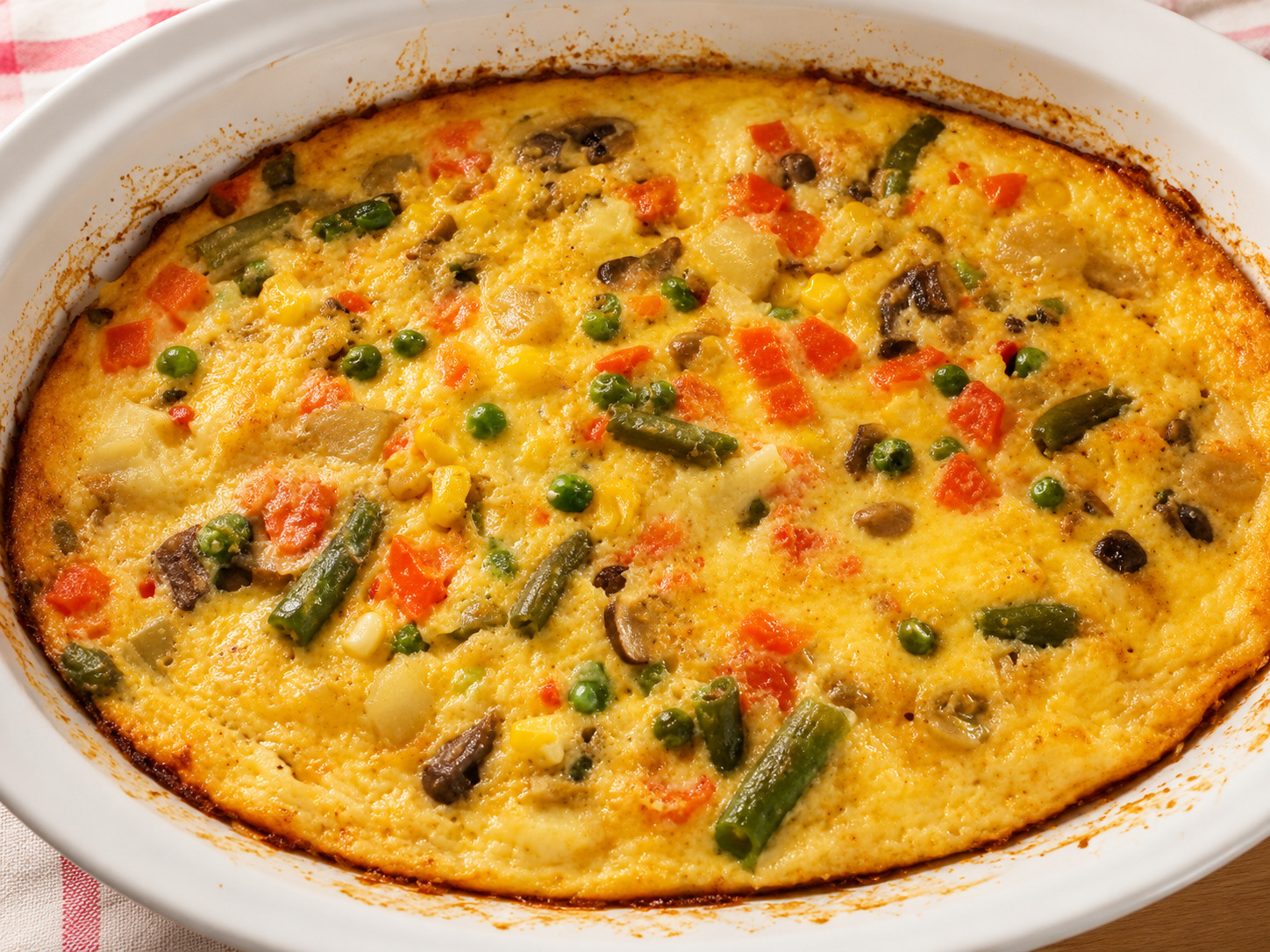 Sufleu de legume