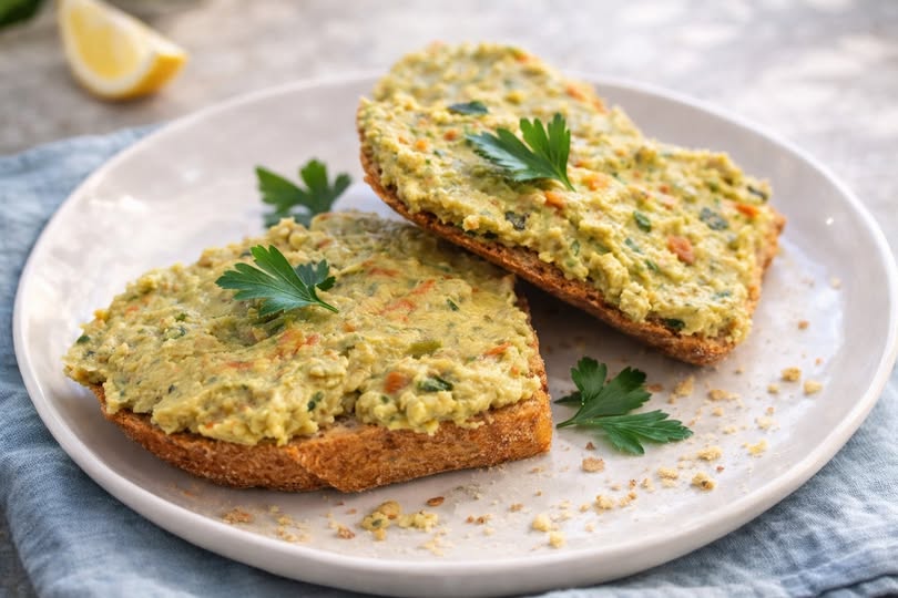 Pate vegetal de naut