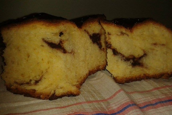 Cozonac cu ciocolata