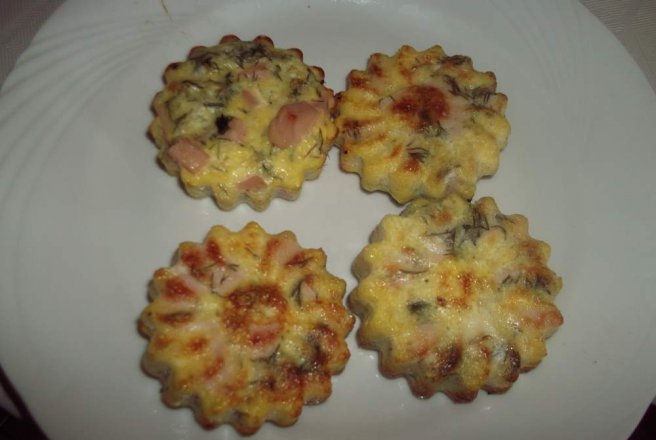 Omleta cu sunca la cuptor