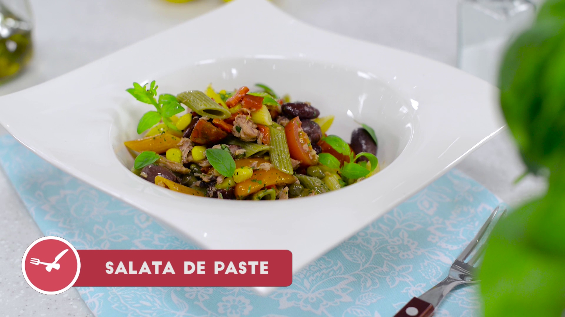 Salata cu paste si ton