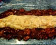 Salam de biscuiţi, reţetă in doua culori-5