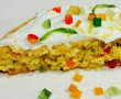 Chec cu fructe confiate si glazura de branza dulce-5