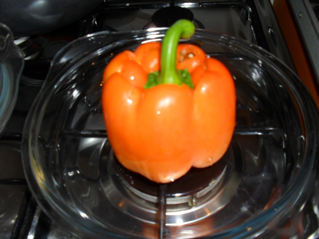 Ardei umpluti cu ciuperci