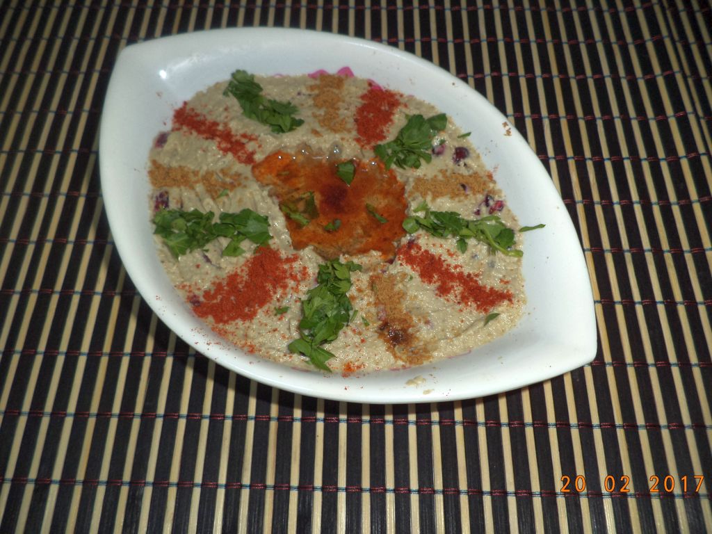Salata de vinete orientala - Baba Ghanouj (Ganoush )