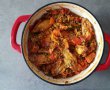Pilaf la cuptor cu legume si aripioare de pui-1