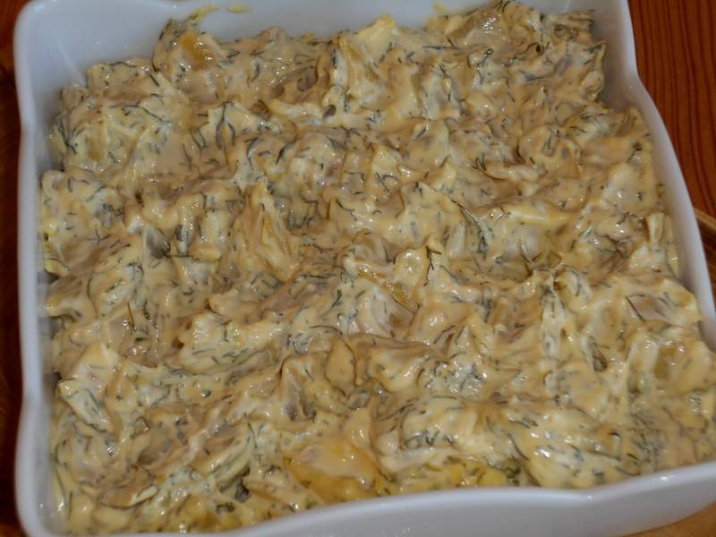 Salata de fasole verde cu maioneza