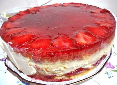 Desert tort racoros, cu fructe si lamaie