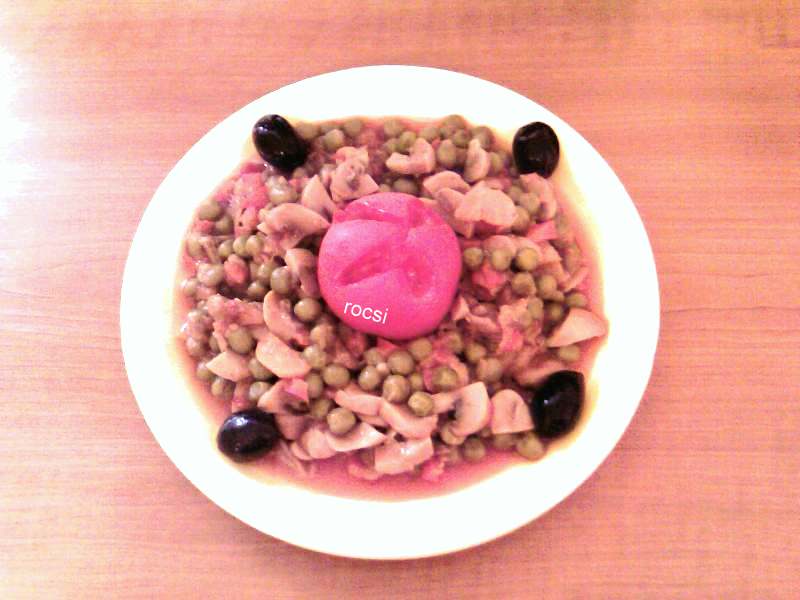 Tocanita de mazare cu ciuperci si alte legume