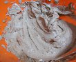 Desert tort cu creme de ciocolata si jeleu de portocale-2