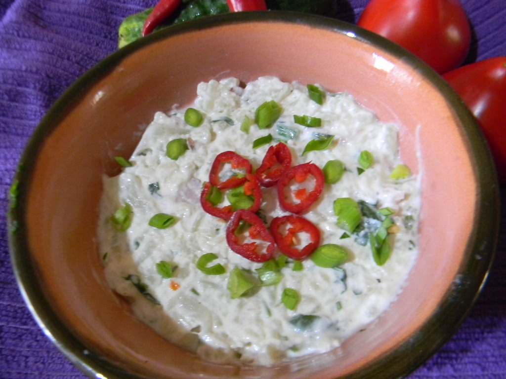 Salata de conopida cu smantana