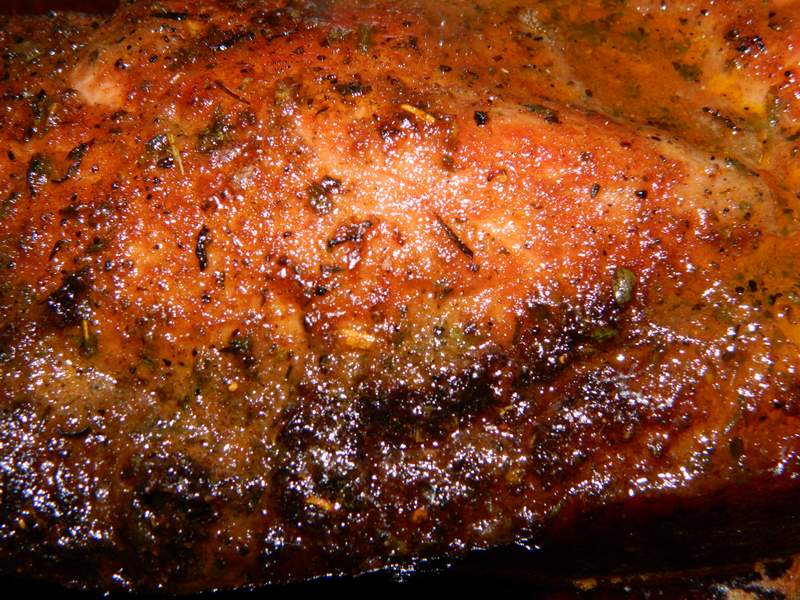 Jambon marinat la cuptor