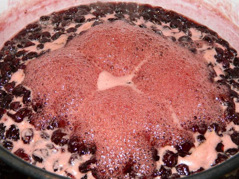 Dulceata de cirese rosii