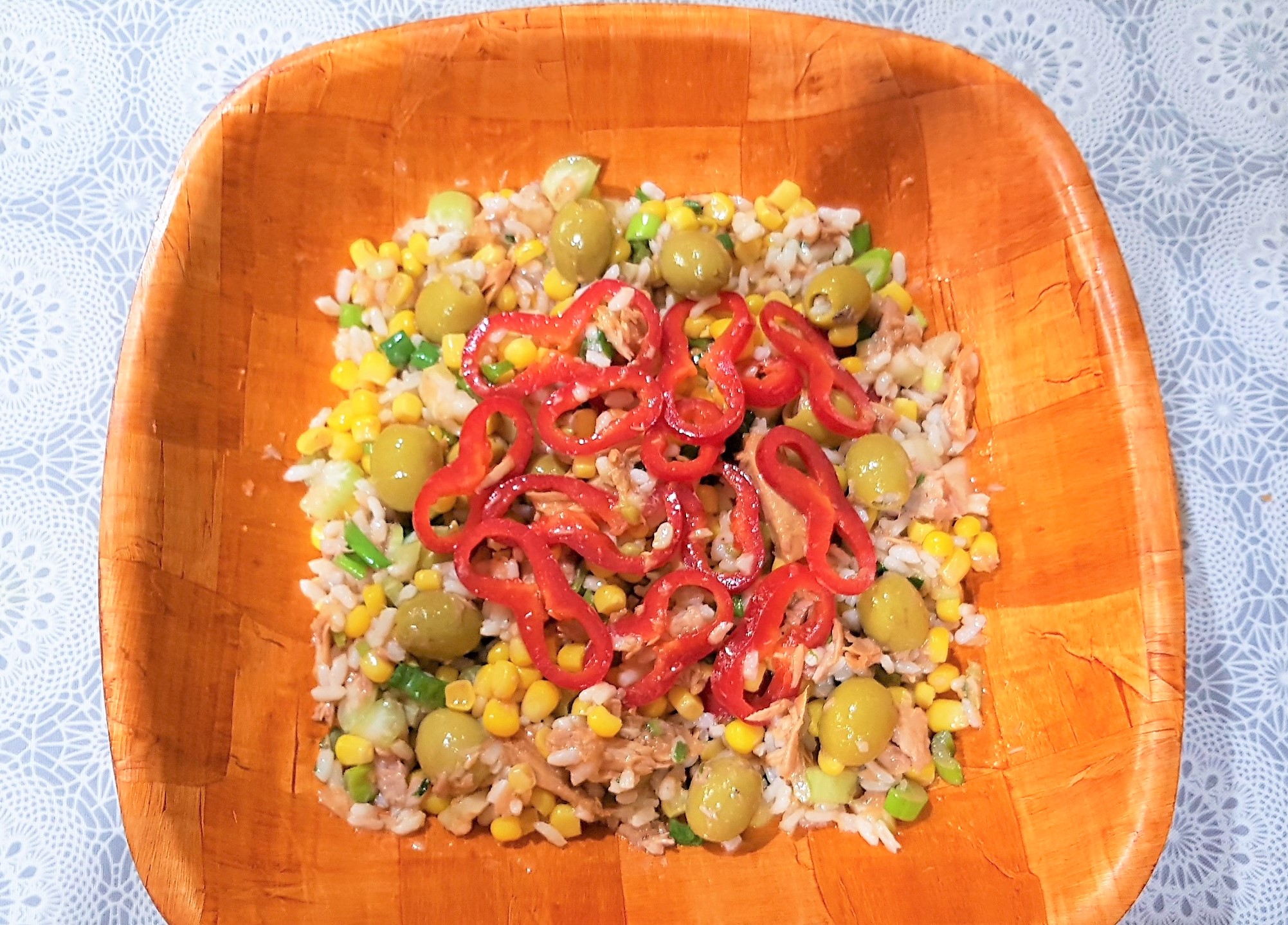 Salata de ton cu orez