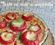 Aperitiv tarta cu rosii si mozzarella-8