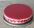 Cheesecake cu jeleu de capsuni (fara zahar )-7