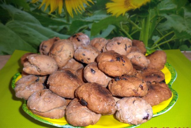 Biscuiti cu coacaze si stafide