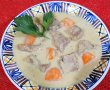 Blanquette de veau -tocana frantuzeasca de vitel-9