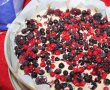 Desert cheesecake cu lapte condensat caramel si fructe de padure-8