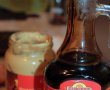 Aperitiv ochelari cu mustar, sirop de rodie si cașcaval-3