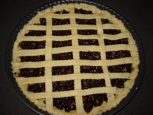 Tarta cu nuca si ciocolata