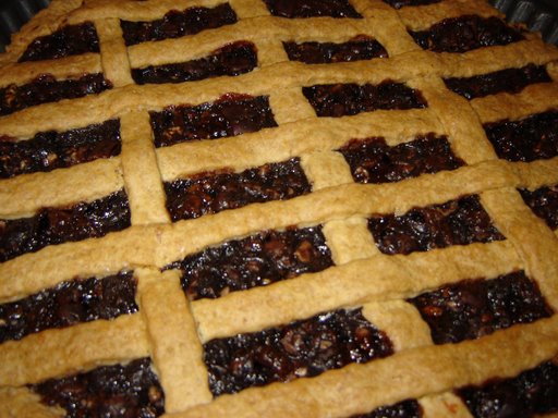 Tarta cu nuca si ciocolata