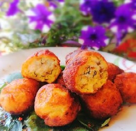 Aperitiv bulete de cartofi