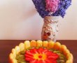 Desert tort Floare - Diplomat cu fructe-4