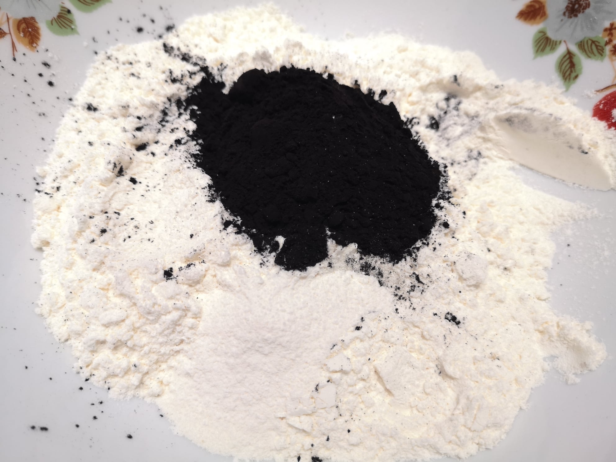 Desert prajitura de toamna cu fructe si budinca