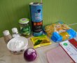 Farfalle cu sunca, in sos pesto-1