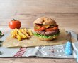 Burger de post din fasole rosie-3