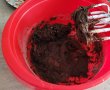 Desert prajitura in straturi, cu crema de zmeura si vanilie-10