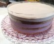 Desert tort cu crema namelaka de mure si ciocolata-25