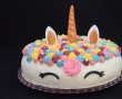 Desert tort unicorn cu capsuni, mure si bezea elvetiana-48