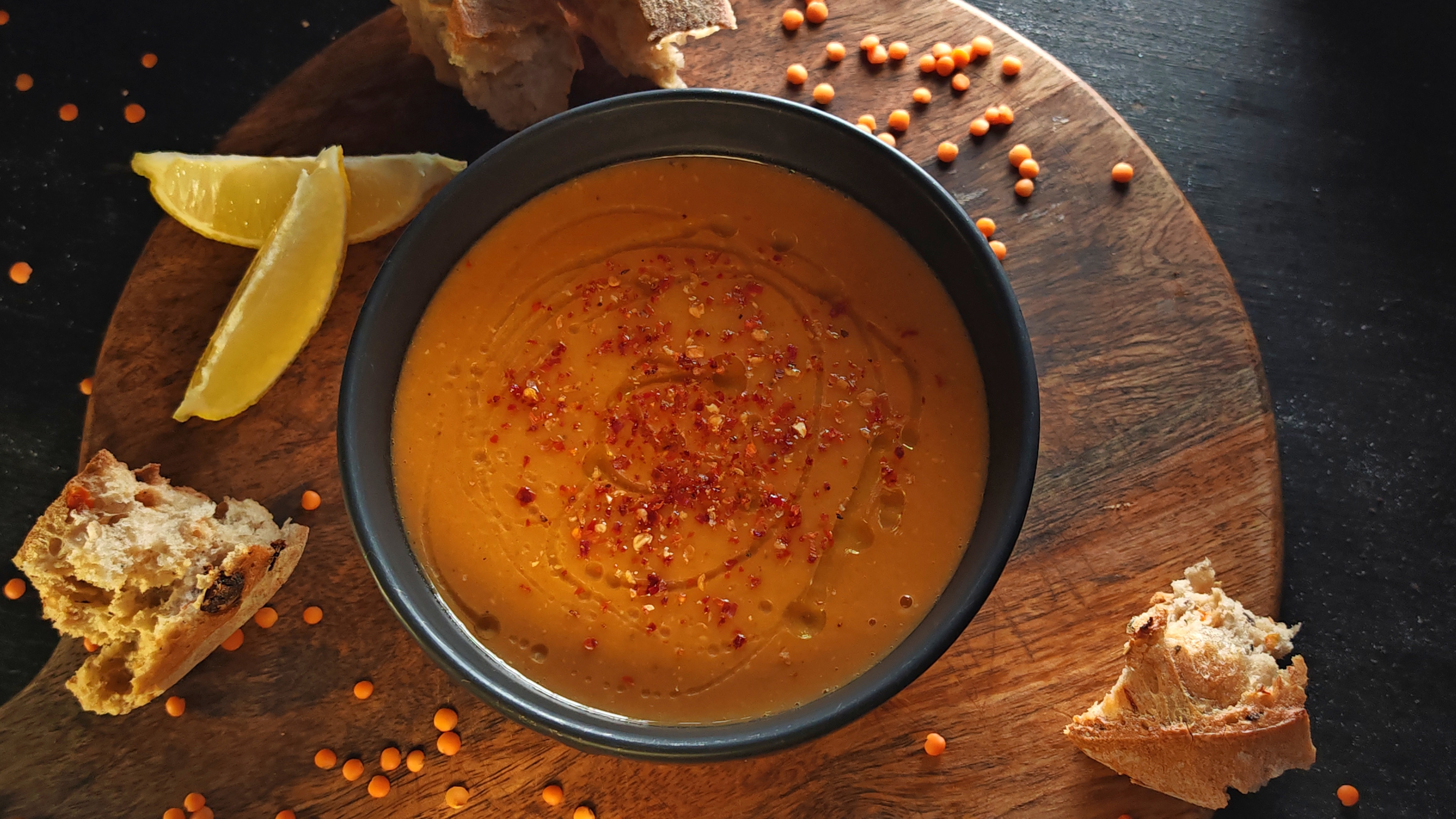 Supă cremă de linte - Rețeta delicioasă de post